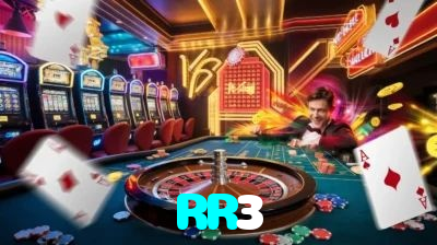 RR3 casino presented on mobile device in Pakistan with slots and live games